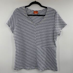 3For$20 Hearts of Palm Blue White w/ Gold detail size Large